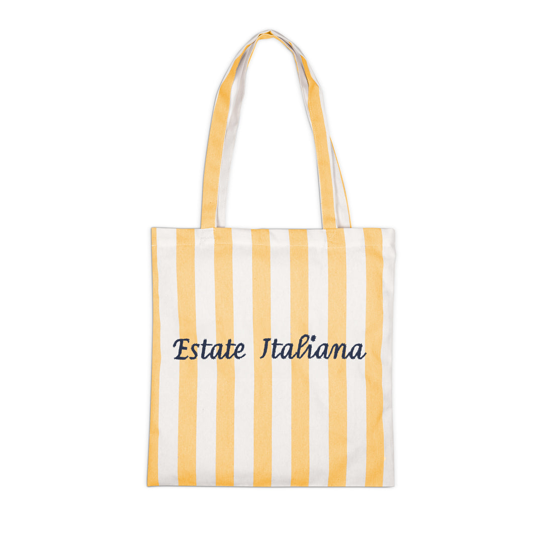 Shopper Rigata Estate Italiana