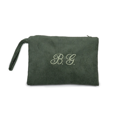 Pochette Personalizzabile in Velluto a costine